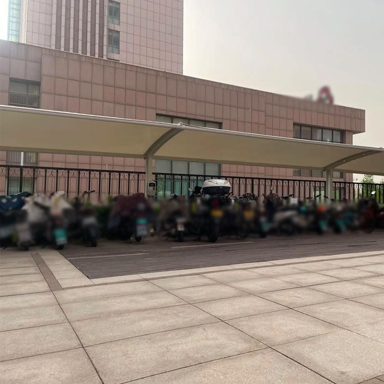 芒康县膜结构电动车棚