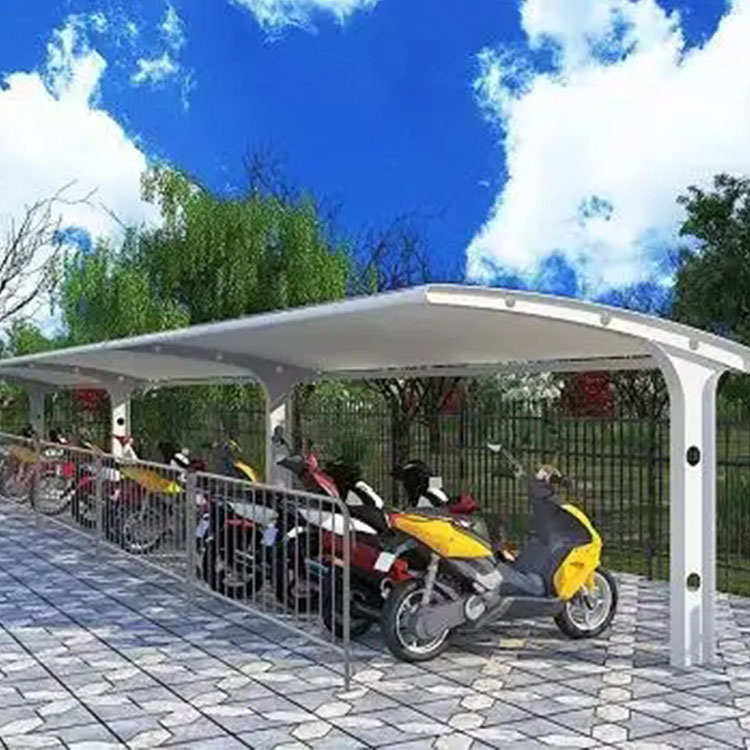 芒康县膜结构电动车棚